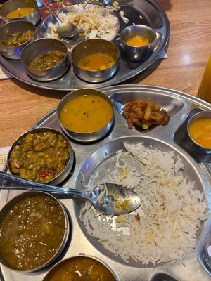 thali  at Vatica Indian Restaurant in Marietta