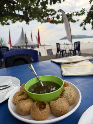 Pani Puri  at Taste of India in Kedah