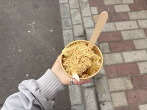 crumble sundaes  at The Crumbleologist ltd in Glasgow