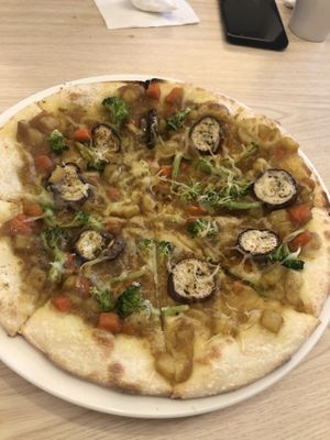 Eggplant curry  at Elite Pizza 依禮鮮蔬手工披薩 in Taichung
