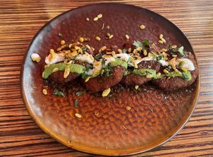 Crispy Aloo Tikki  at India Haus in Gottingen