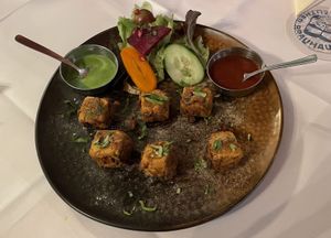 Kurkure Paneer (tofu)  at India Haus in Gottingen