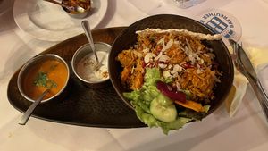Vegetable Biryani  at India Haus in Gottingen