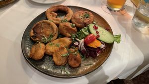 Vegetable pakora  at India Haus in Gottingen