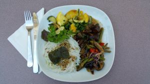 Lunch daily menu from the 09.07.15 at MU-Food in Geneva