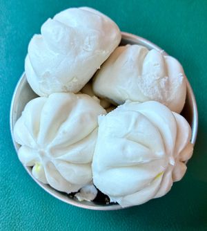 Vegetable bao at Ewaan in Dubai