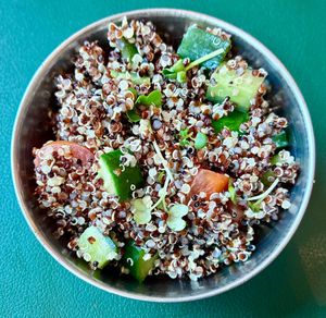 Quinoa and berries  at Ewaan in Dubai