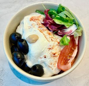 Hummus bowl  at East 14 in Dubai