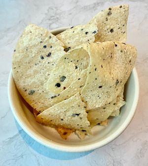 Poppadoms  at East 14 in Dubai