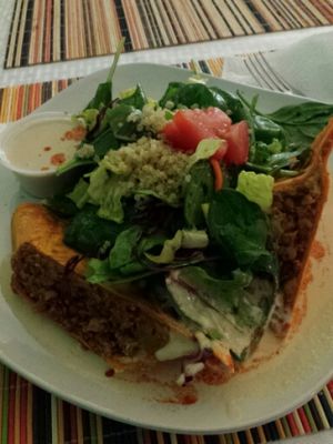 shepard's pie  at Rawtopian Bliss Cafe in Columbia