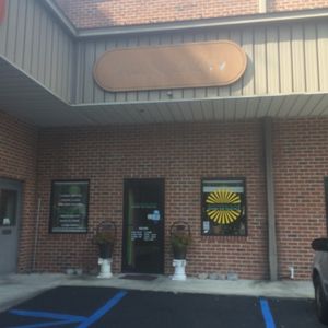 exterior at Rawtopian Bliss Cafe in Columbia