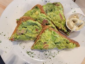 Avocado Toast. at Soul Vegan in Chicago