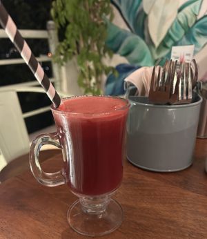 Detox Juice 🫜🥕🍏🫚   at Green Grotto By Pichola in Rajasthan