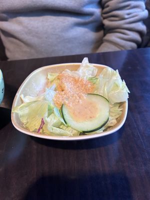 Ginger salad  at Izumi Sushi and Asian Fusion in Manitowoc