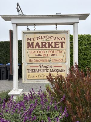   at Mendocino Market  in Mendocino