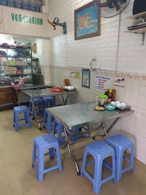 Seating at Hy Lac in Da Nang
