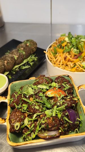 Manchurian  at DosaHut in Dusseldorf