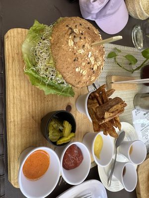 Sándwich de Portobello   at The Wellness Patio in Puerto Vallarta