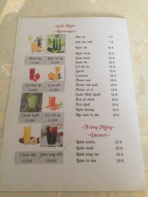 Beverages  at Ngoi Nha Yeu Thuong in Tan Thien