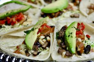 Vegan Tacos at St Felix Sin City in Las Vegas