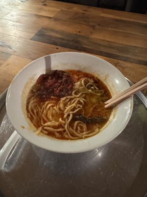 Spicy Miso ramen  at Uzu Ramen - Tokyo in Tokyo