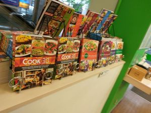 The cookbooks created by stores owners. Also titled 'revive'. at Revive Cafe - Wyndham St in Auckland