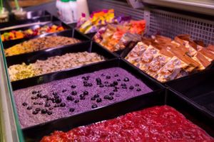 Breakfast at Revive - Full of healthy cold treats and also hot food like amazing Thai Tofu Scramble, Boston Beans and Roasties!  at Revive Cafe - Wyndham St in Auckland