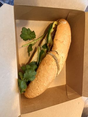   at Vegan BANH MI in Prague