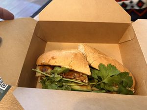   at Vegan BANH MI in Prague