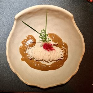 Noodles   at BODAI Vegetarian NYC in New York City