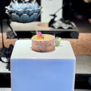 Sweet potato dessert   at BODAI Vegetarian NYC in New York City