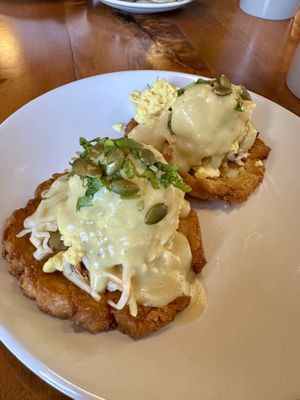 Curtido benedict   at Dreamstate Cafe in Minneapolis