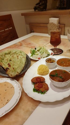 Meal set. at Nataraj - Ginza in Tokyo