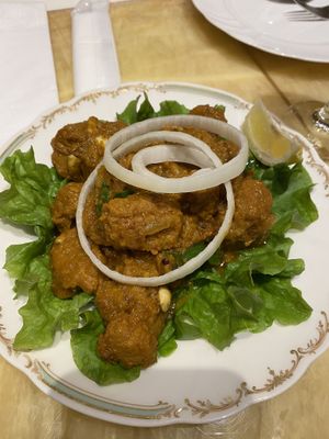 Entree dish soy meat  at Nataraj - Ginza in Tokyo