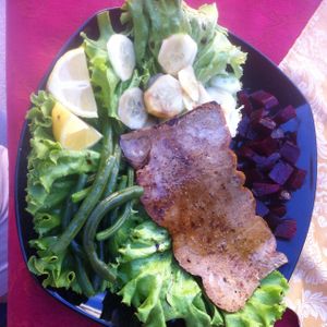 all hail seitan (and vege) at Ben D'Iddio in Pisa