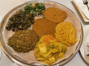 Veggie Combo  at Abyssinia Restaurant in Santa Rosa
