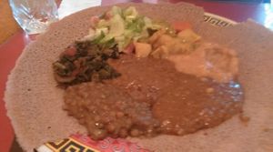   at Abyssinia Restaurant in Santa Rosa