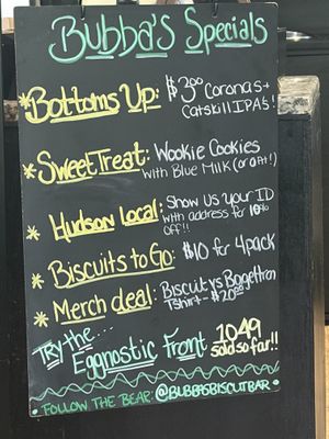   at Bubba's Biscuit Bar in Hudson
