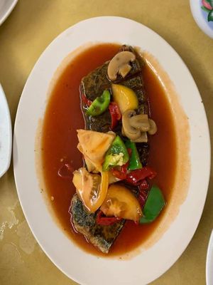 sweet and sour at Hong Yaun Vegetarian in Klang
