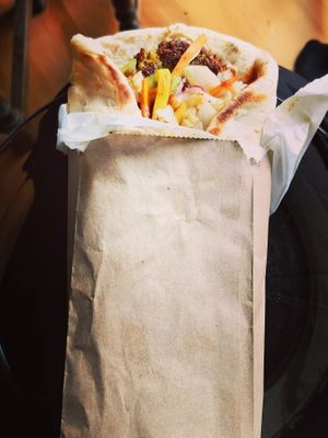 Falafel kebab  at Morteza Kebab and Bakery in Wellington Region