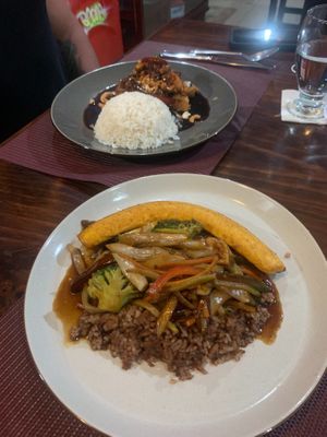 Main  at Chifa La Familia Feliz in La Fortuna