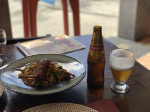 The cassava is life-changing!!! at Chifa La Familia Feliz in La Fortuna