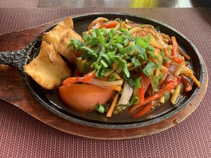   at Chifa La Familia Feliz in La Fortuna