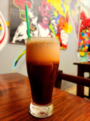 Blackberry juice at Chifa La Familia Feliz in La Fortuna