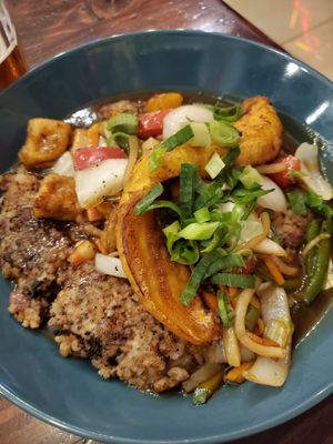 Soooo good at Chifa La Familia Feliz in La Fortuna