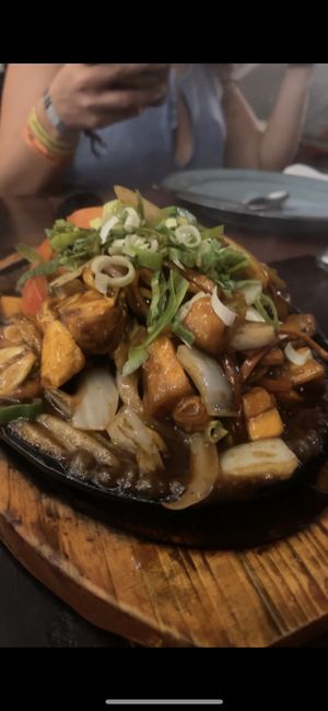   at Chifa La Familia Feliz in La Fortuna