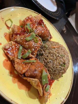   at Chifa La Familia Feliz in La Fortuna