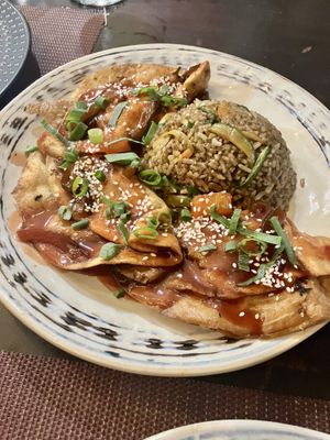   at Chifa La Familia Feliz in La Fortuna