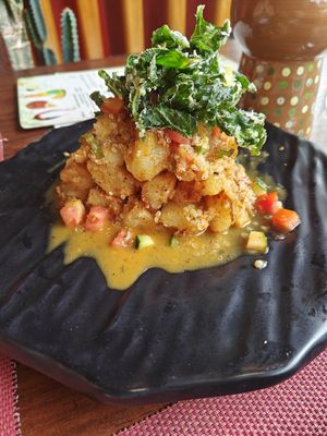 Fried Cassava at Chifa La Familia Feliz in La Fortuna