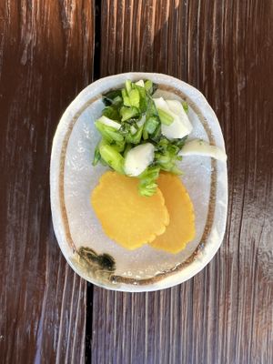 Pickles  at Yamabiko やまびこ in Shizuoka